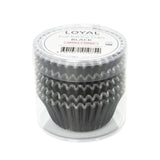 LOYAL Foil Baking Cup 100pk - Black Small