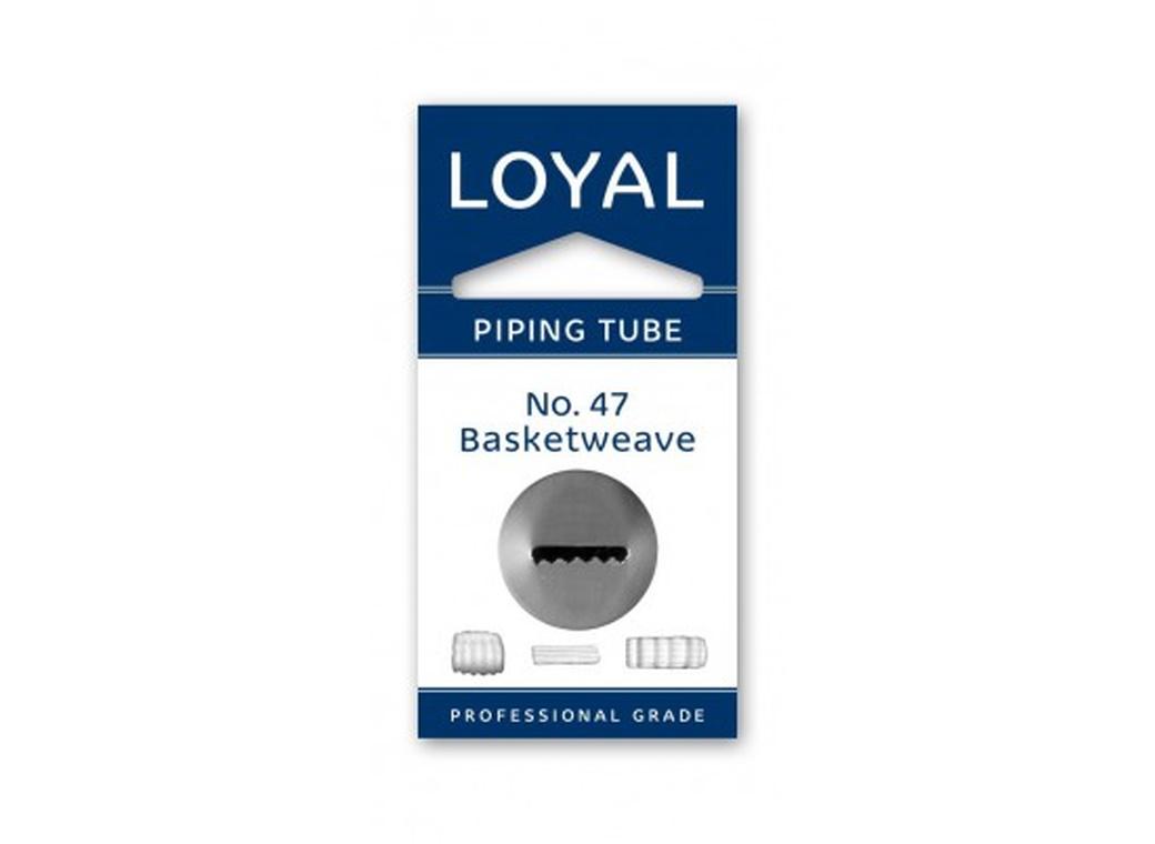 Loyal Basketweave Piping Tip # 47