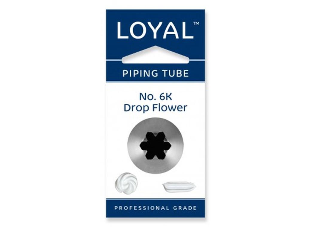 Loyal Drop Flower Piping Tip #6K