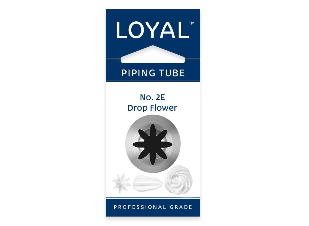 Loyal Drop Flower Piping Tip #2E