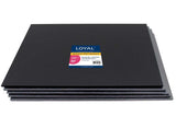 LOYAL Black Masonite Rectangle Cake Board 18 x 14in