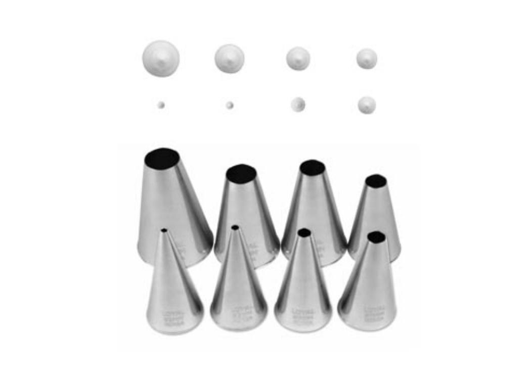 Loyal Round Piping Tip Set 8pk