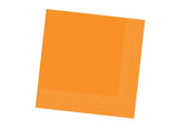 Orange Lunch Napkins 40pk