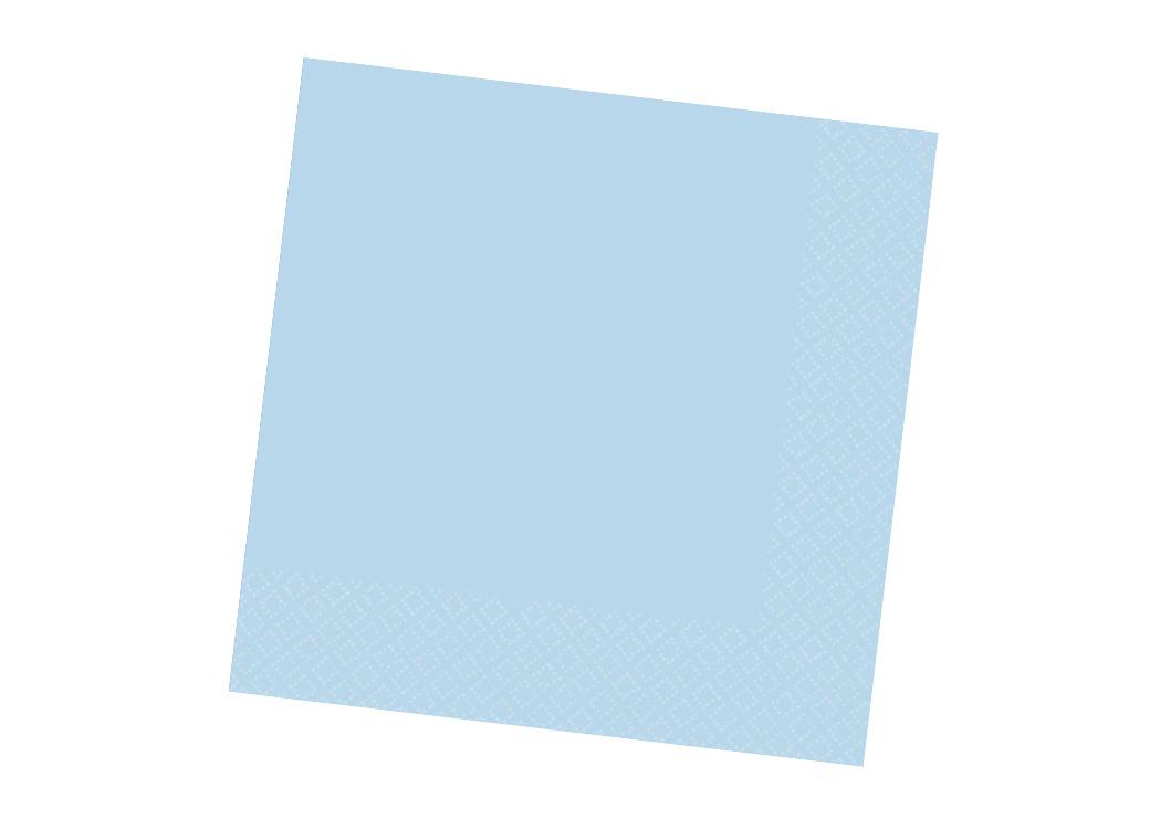 Pastel Blue Lunch Napkins 40pk