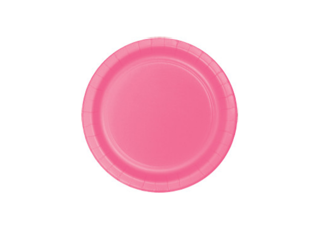 Lunch Plate - New Pink - 20pk