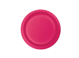 Lunch Plate - Bright Pink - 20pk