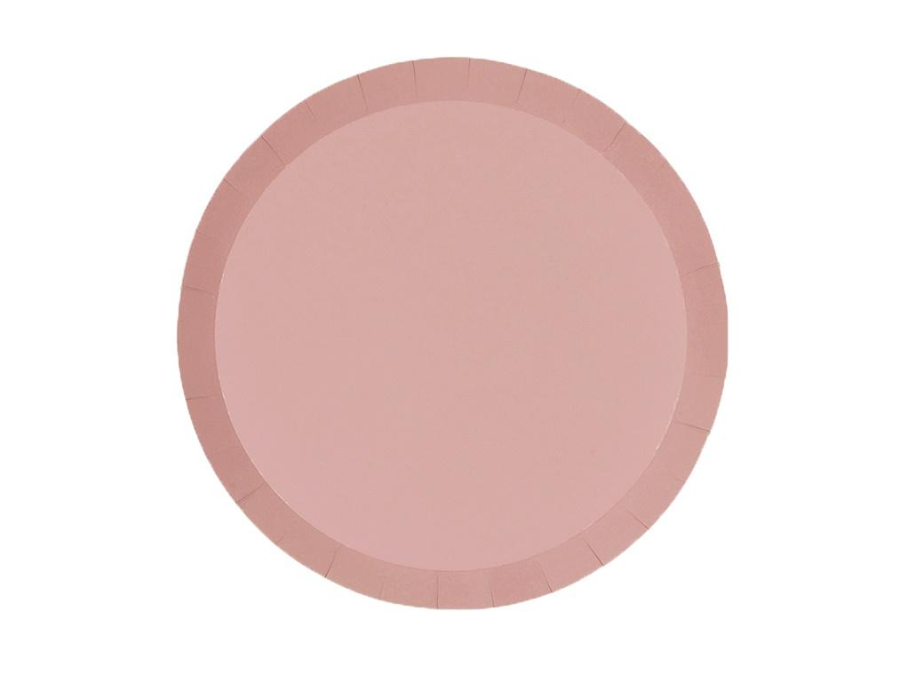 Lunch Plates 20pk - Rose