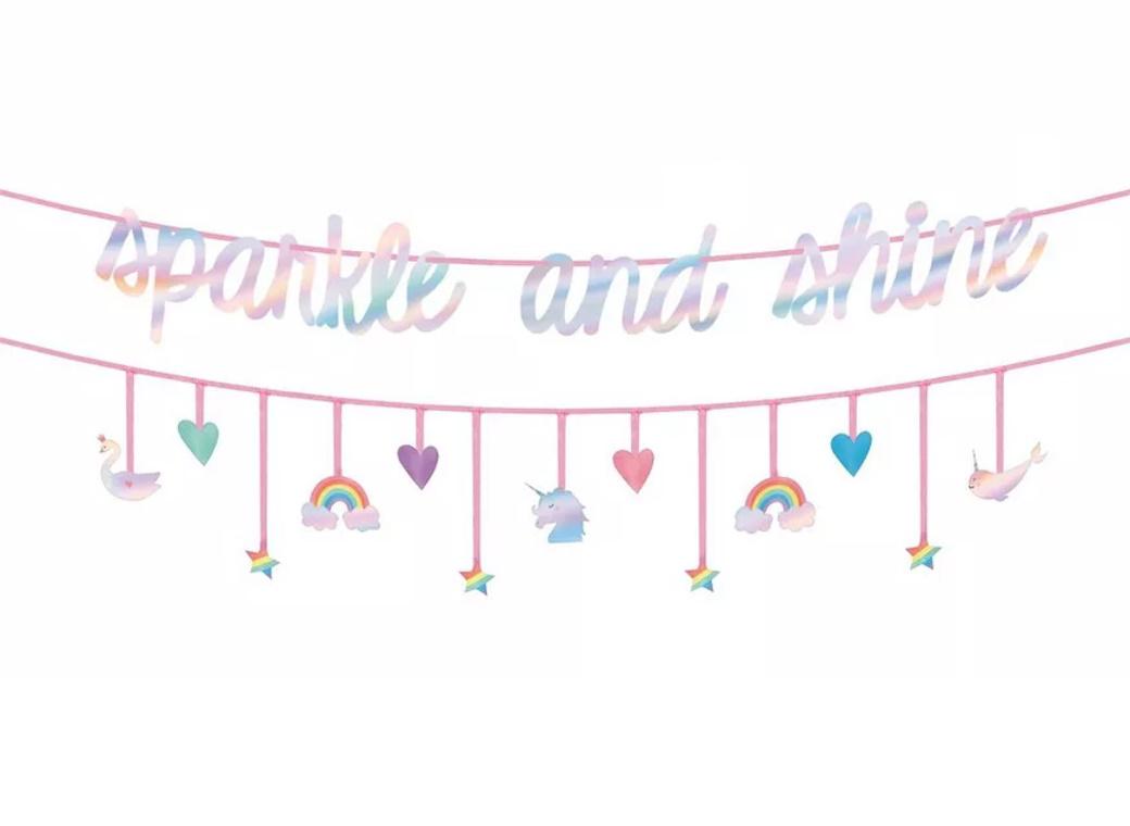 Magical Rainbow Banner & Garland Set