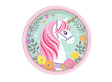 Magical Unicorn Lunch Plates 8pk