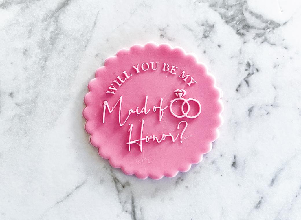 Debosser Stamp - Maid Of Honor