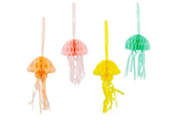 Make Waves Jellyfish Honeycomb Decorations 8pk