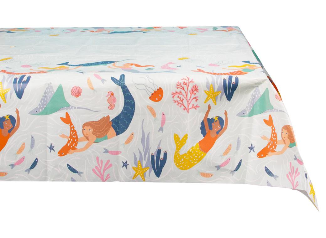 Make Waves Mermaid Paper Tablecover