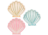 Make Waves Shell Shaped Plates 12pk