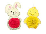 Make Your Own Pom Pom Bunny & Chick