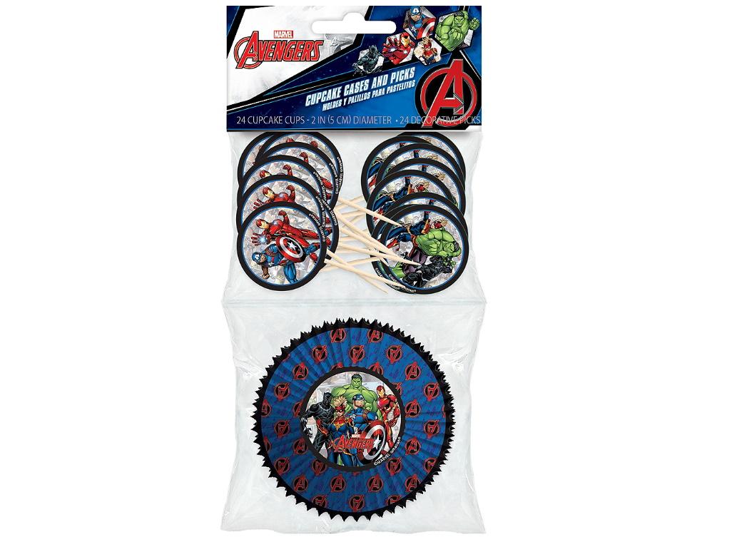 Avengers Cupcake Decorating Kit 24pk