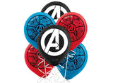 Marvel Avengers Balloons 6pk