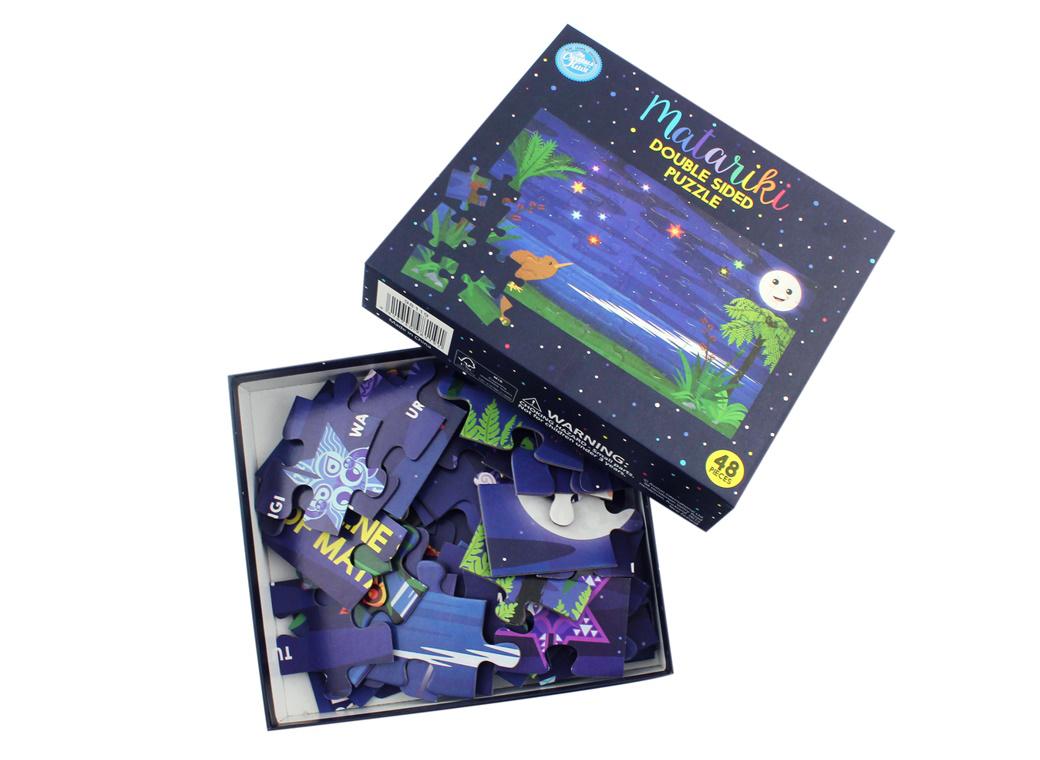 Matariki Double Sided 48 Piece Jigsaw Puzzle