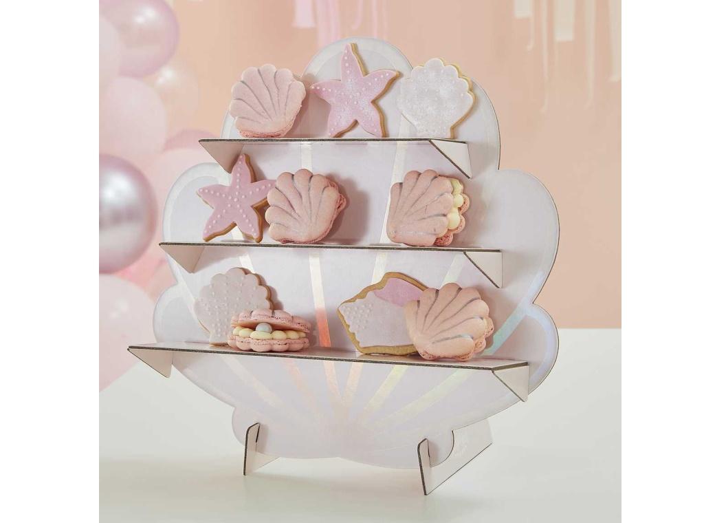 Mermaid Shell Treat Stand