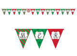 Merry Christmas Pennant Banner