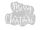 Merry Christmas Window Decals 2pk