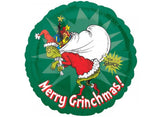 Merry Grinchmas Foil Balloon