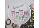 Merry Little Christmas Snow Globe Balloon