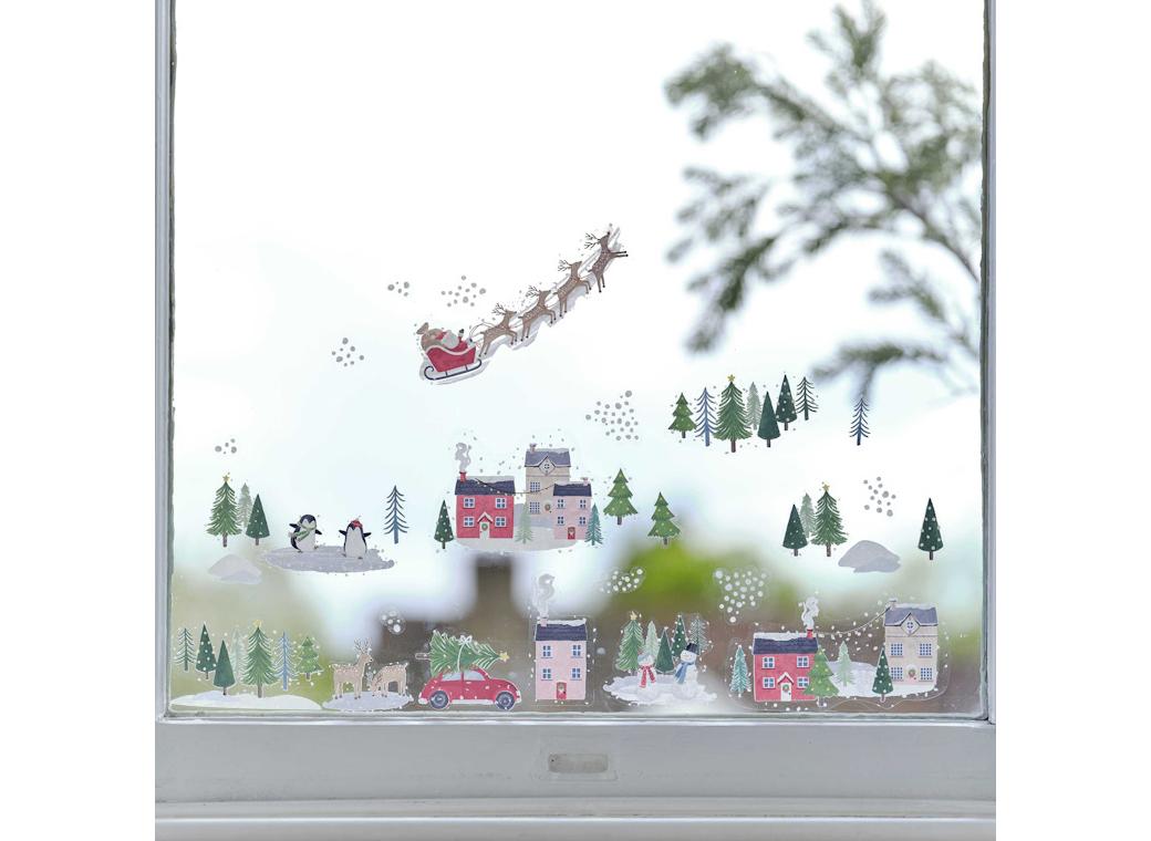 Merry Little Christmas Window Stickers