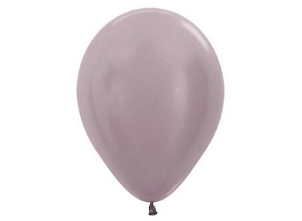 Metallic Pearl Greige Balloon - Single