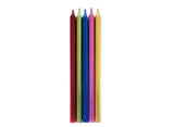 Metallic Rainbow Taper Candles 10pk