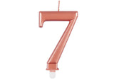 Metallic Rose Gold Candle - No. 7