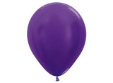 Metallic Violet Balloon - Single