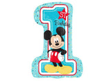 Mickey 1st Birthday SuperShape Foil Balloon