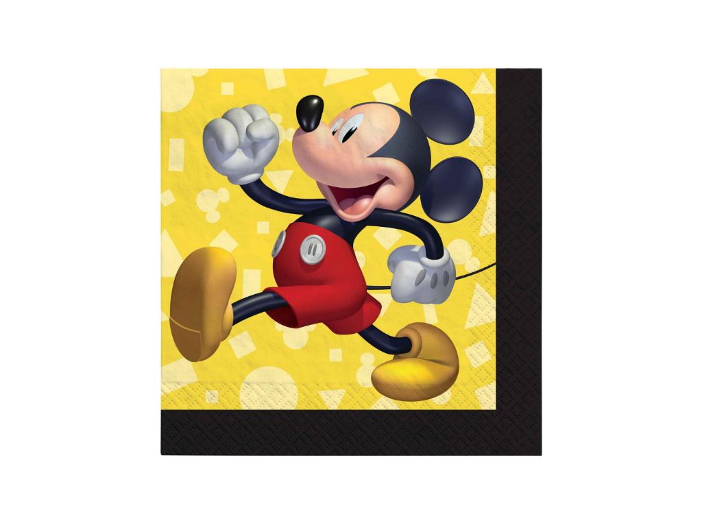 Mickey Mouse Forever Beverage Napkins 16pk