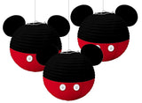 Mickey Mouse Forever Paper Lanterns 3pk