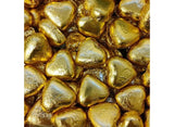 Milk Chocolate Hearts 8pk - Gold