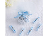 Baby Shower Mini Clothes Pegs 24pk Blue