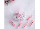 Baby Shower Mini Clothes Pegs 24pk Pink