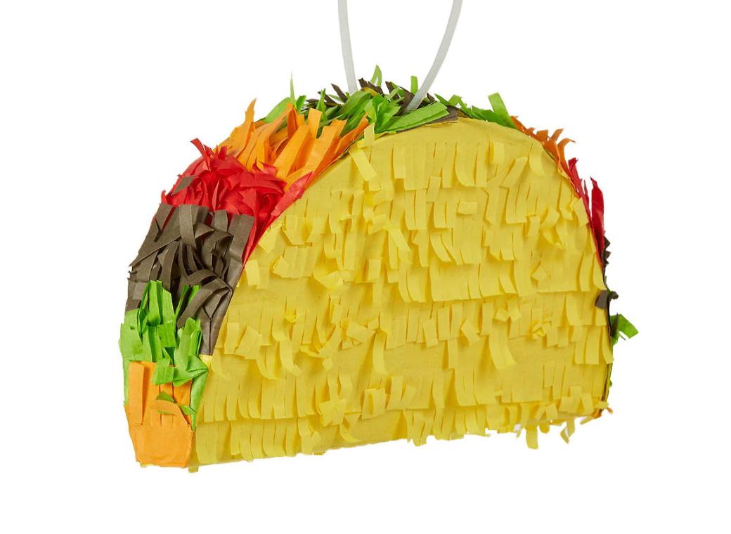 Taco Mini Pinata Decoration