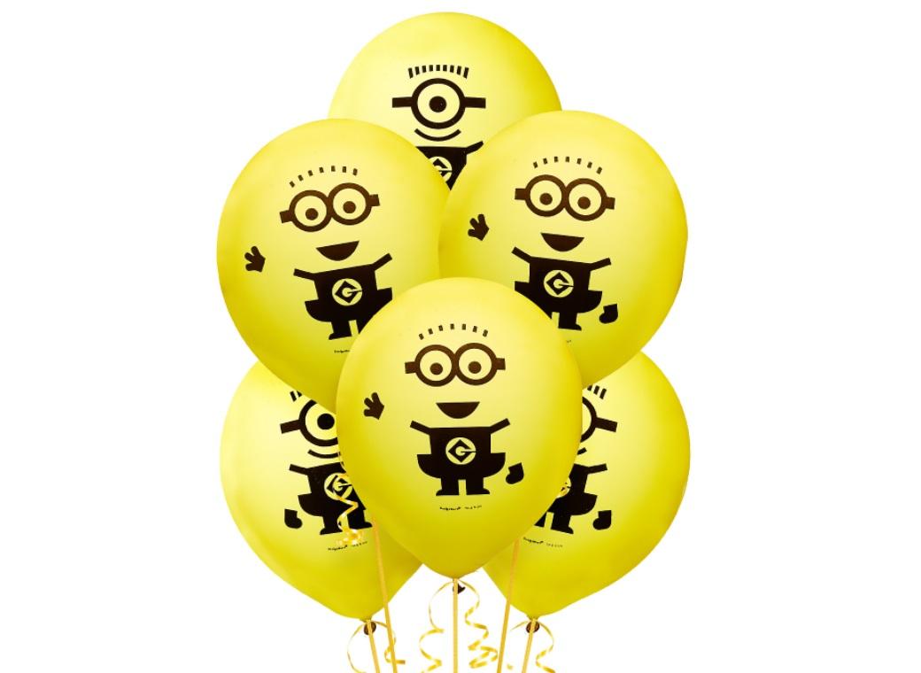 Minions Balloons 6pk