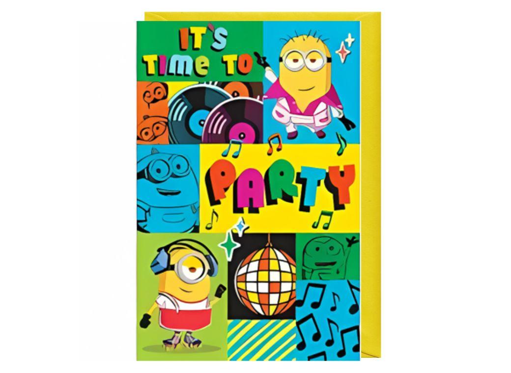 Minions Birthday Card