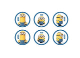 Edible Icing Cupcake Images - Minions