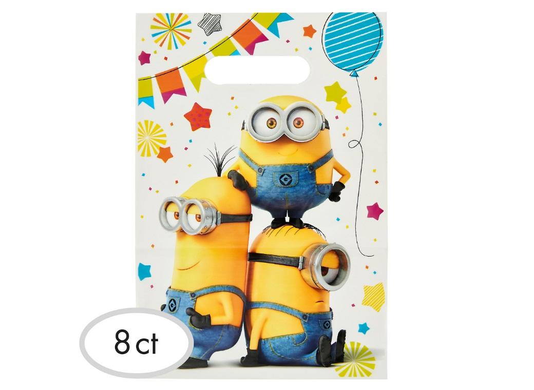 Minions Party Loot Bags 8pk