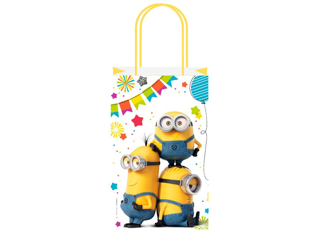 Minions Paper Treat Bags 8pk