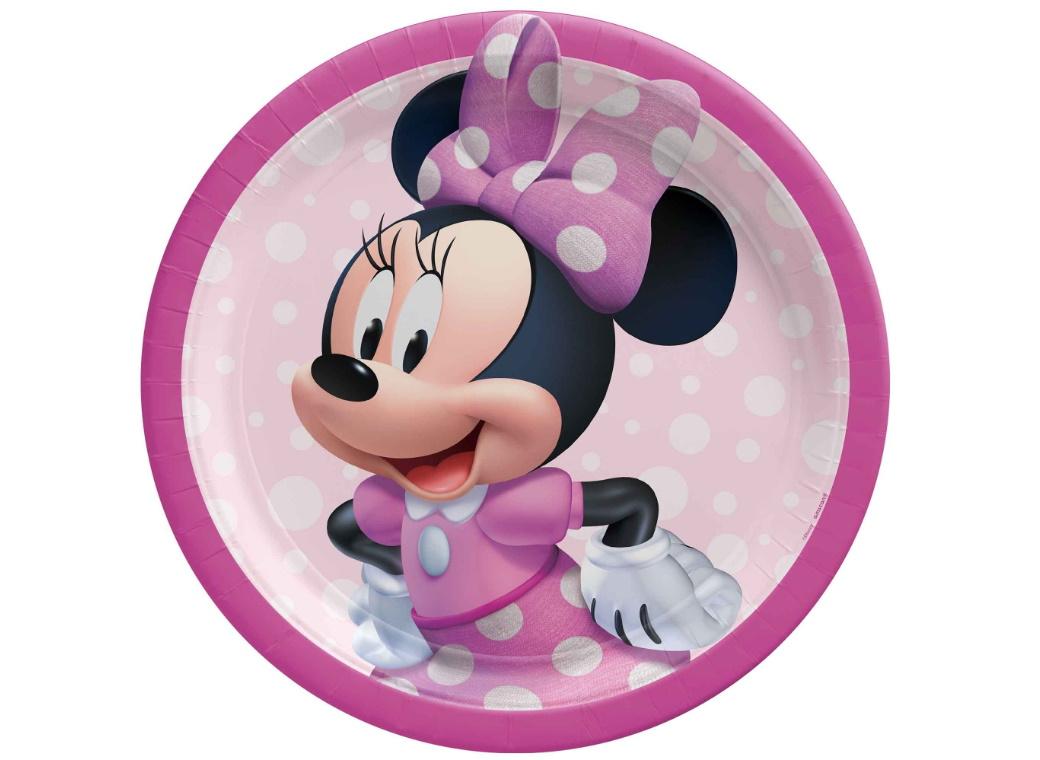 Minnie Mouse Forever Dinner Plates 8pk