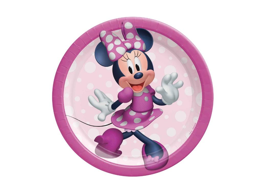 Minnie Mouse Forever Lunch Plates 8pk