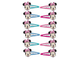 Minnie Mouse Hair Clips 12pk