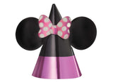 Minnie Mouse Party Hats 8pk