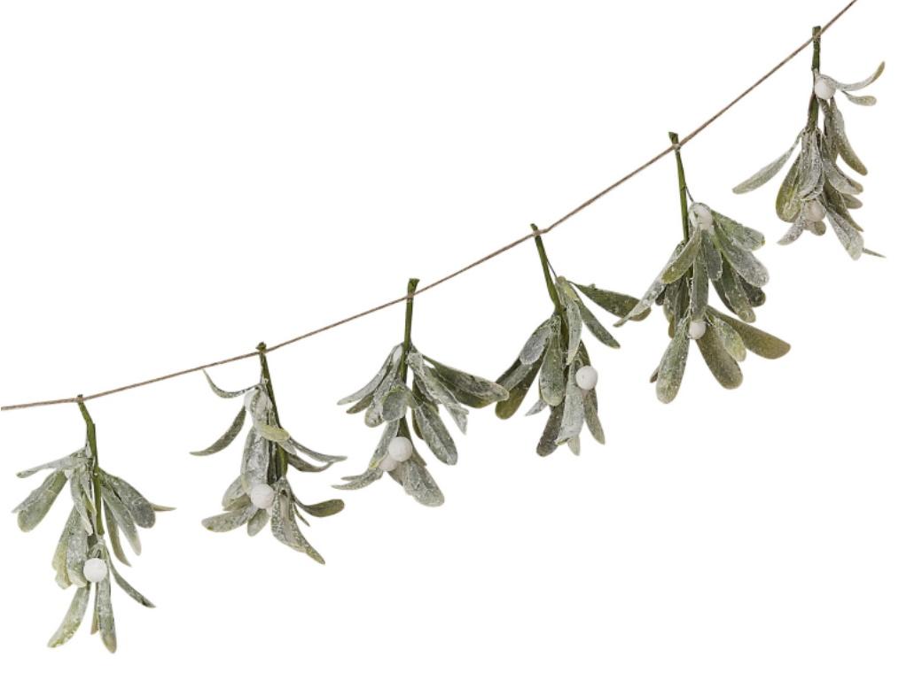 Mistletoe Sprig Christmas Garland