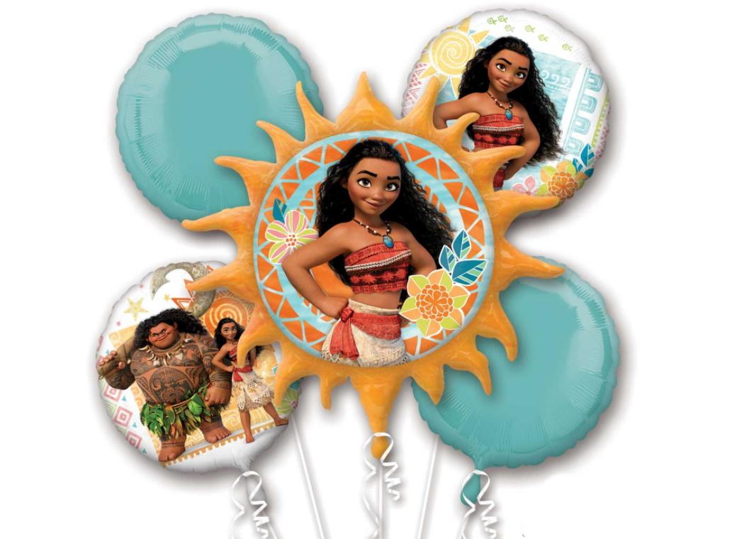 Moana Foil Balloon Bouquet