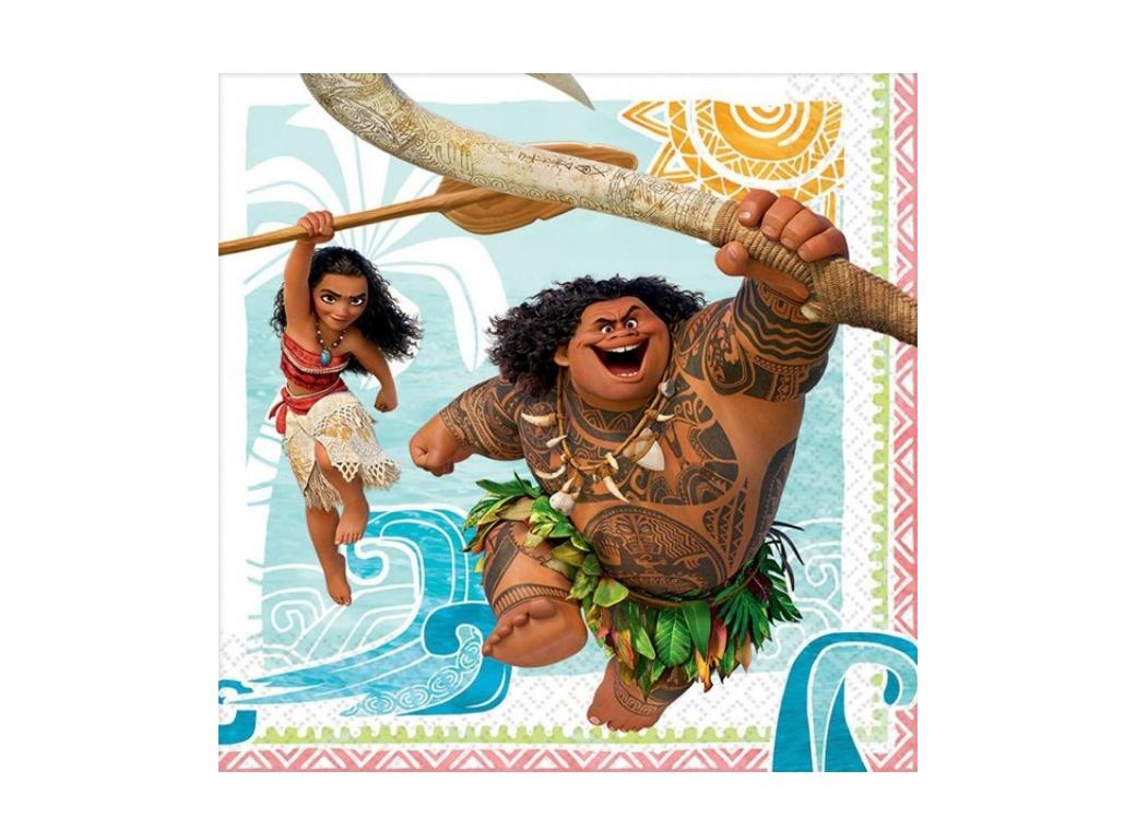 Moana Lunch Napkins - 16pk